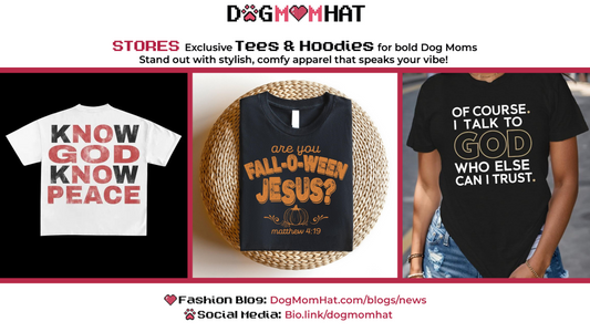 🐾 TOP 7 New Arrival Tees from DogMomHat That Preach, Play, and Punchline All at Once