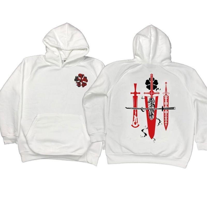 Black Clover 5 Anime Hoodie – 2-Sided Unisex Apparel