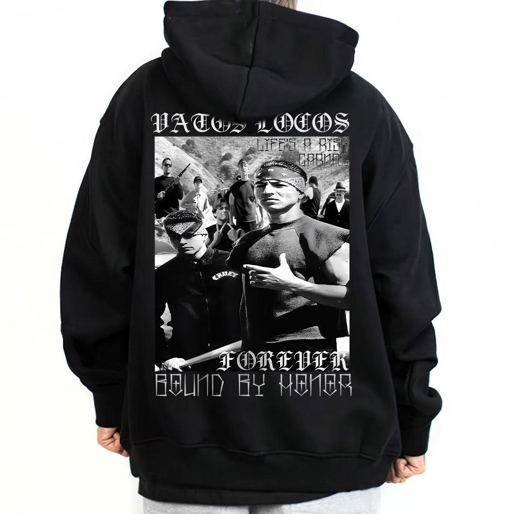 "Vatos Locos Forever" Chicano Clothing Hoodie – Old Movie Gangster Streetwear