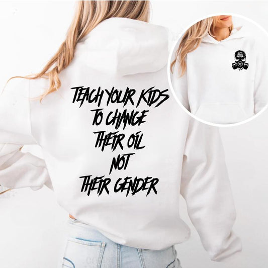 Grease Monkey Garage Hoodie - Funny Car Mechanic Pullover, Unisex Gift