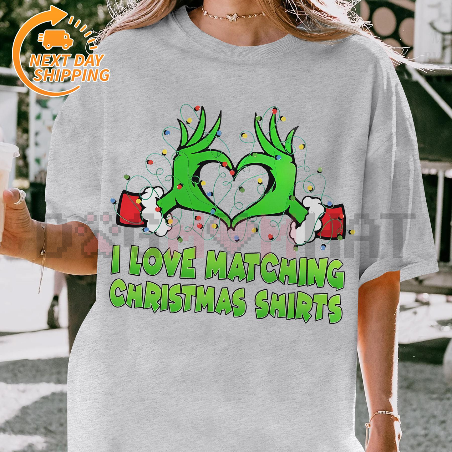 Funny Christmas Matching Shirts Couple – "I Have Everything I Want" Xmas Party Couple Tee