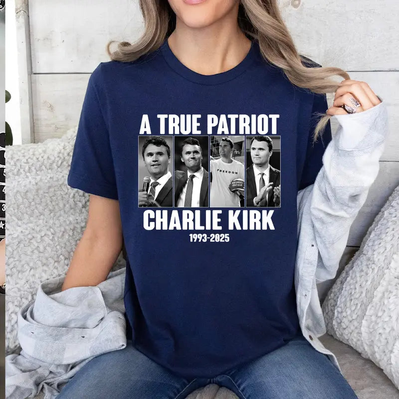 Charlie Kirk T-Shirt – Charlie Kirk Fan Gift, Unisex Political Apparel for Men & Women