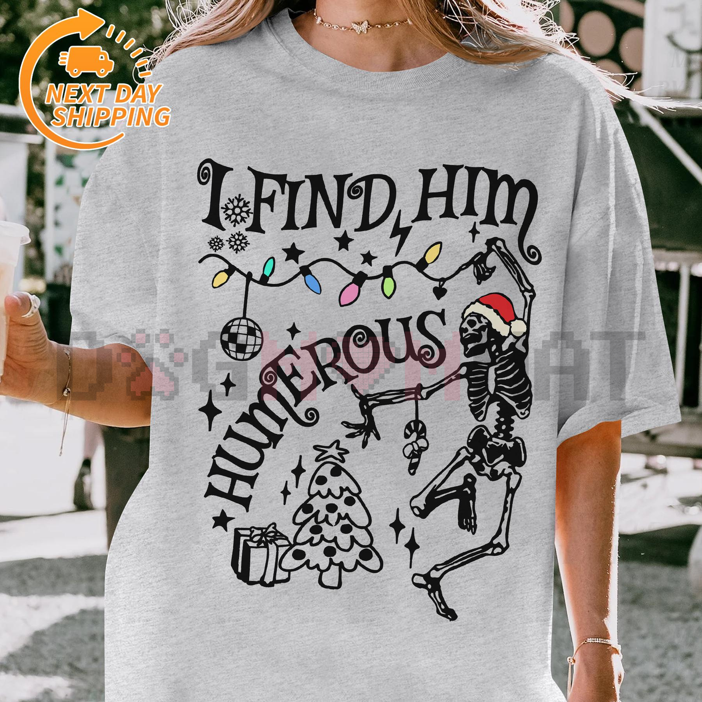 Funny Christmas Matching Shirts Couple – "I Have Everything I Want" Xmas Party Couple Tee