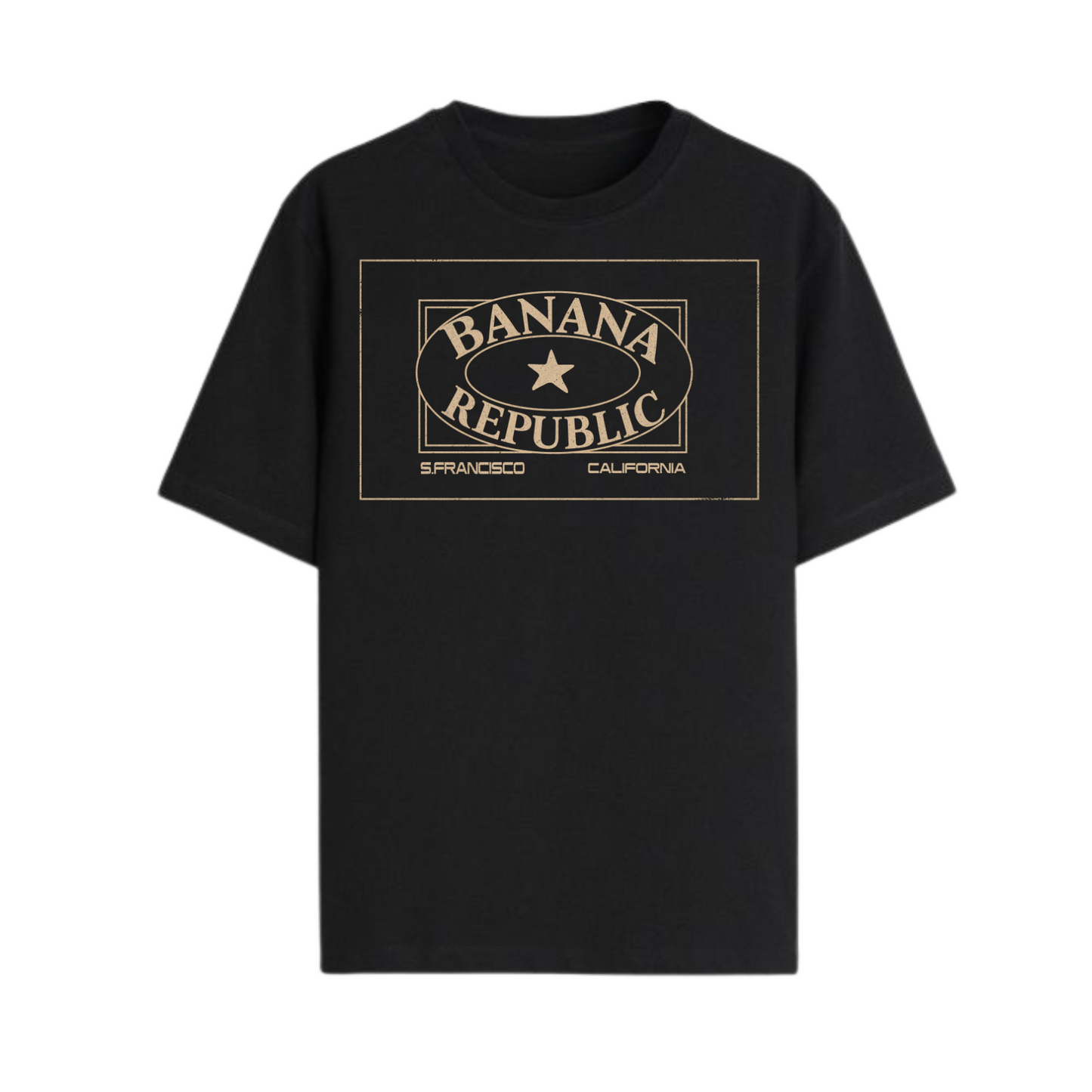 Banana Republic Retro Logo T-Shirt - Classic Casual Apparel