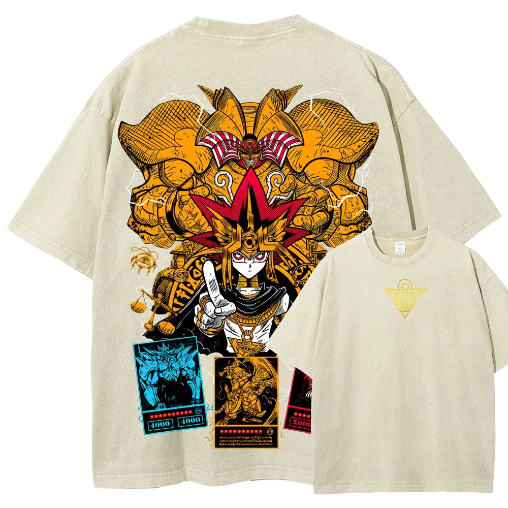 Yu-Gi-Oh! Washed T-Shirt - Unisex Fit Anime & Manga Graphic Tee