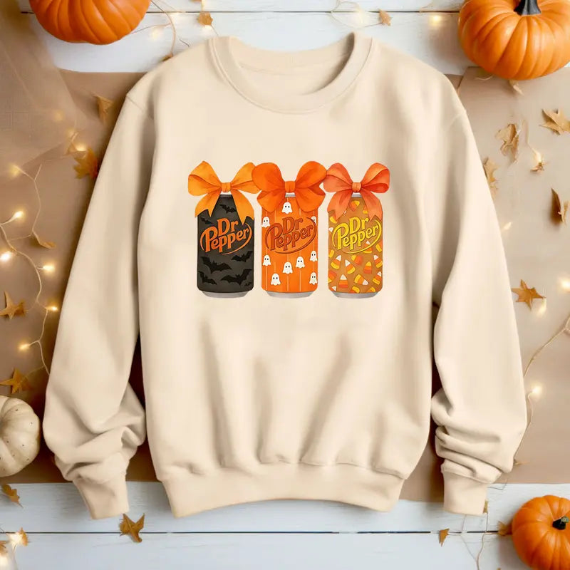 Dr Pepper Halloween T-Shirt - Spooky & Casual Graphic Top