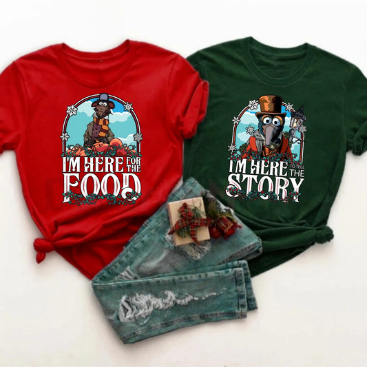 Muppet Christmas Carol Couple Shirt – Rizzo And Gonzo Shirt, Muppet Matching Tee Shirt