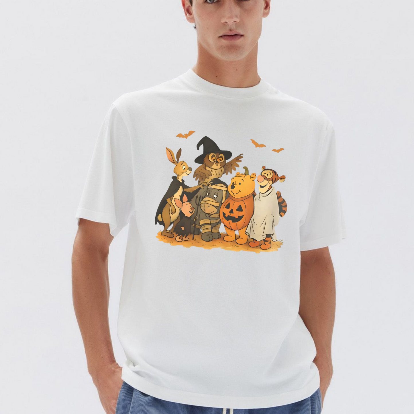 Vintage Halloween Animal Friends T-shirt