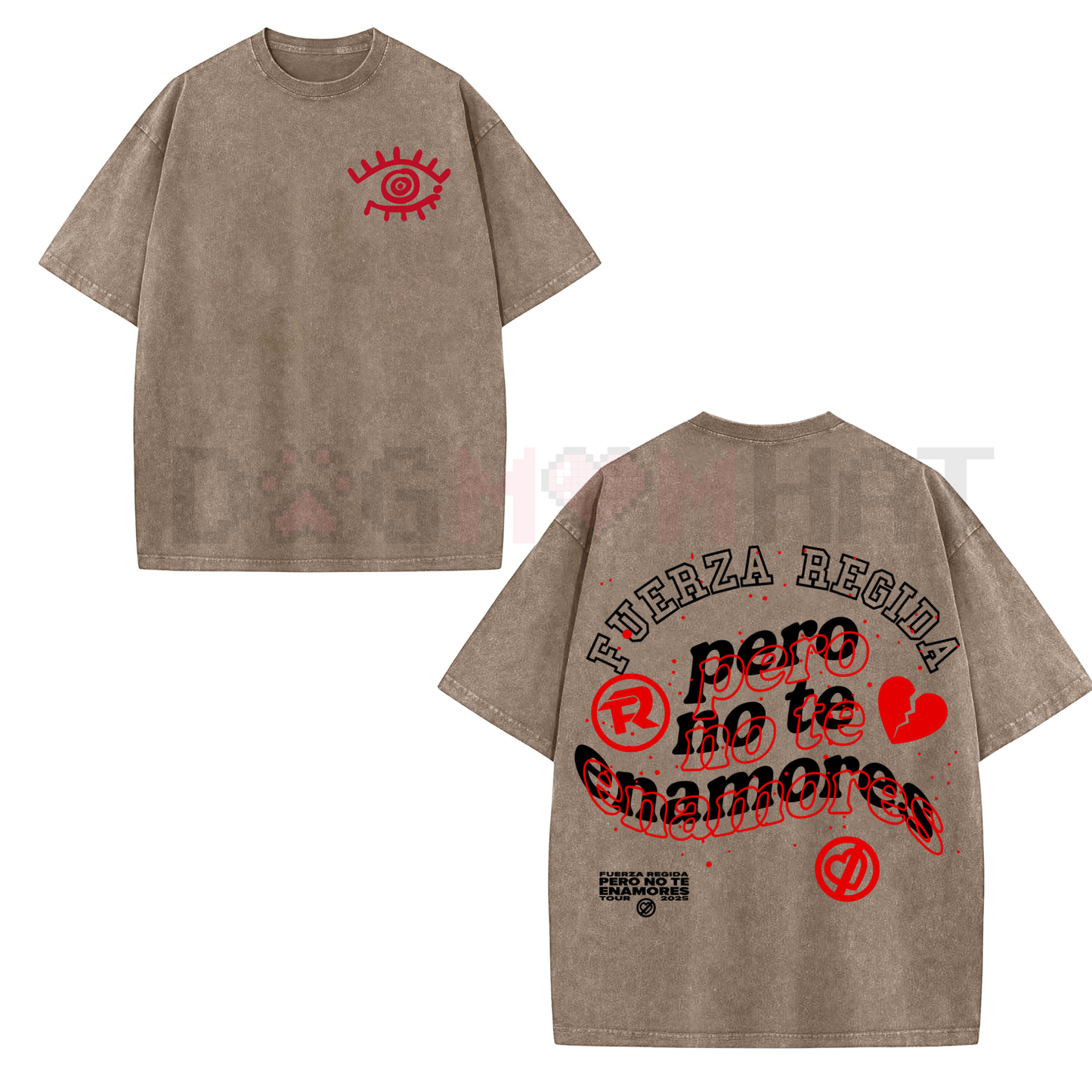Vintage Fuerza Regida "Pero No Te Enamores" T-Shirt