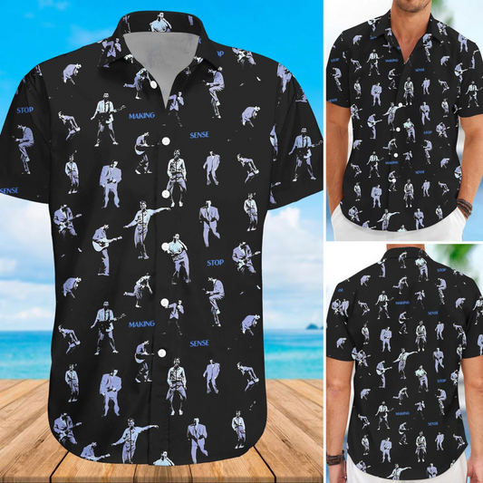 SHESHOW "Stop Making Sense" Hawaiian Shirt - Men's Concert Film Apparel