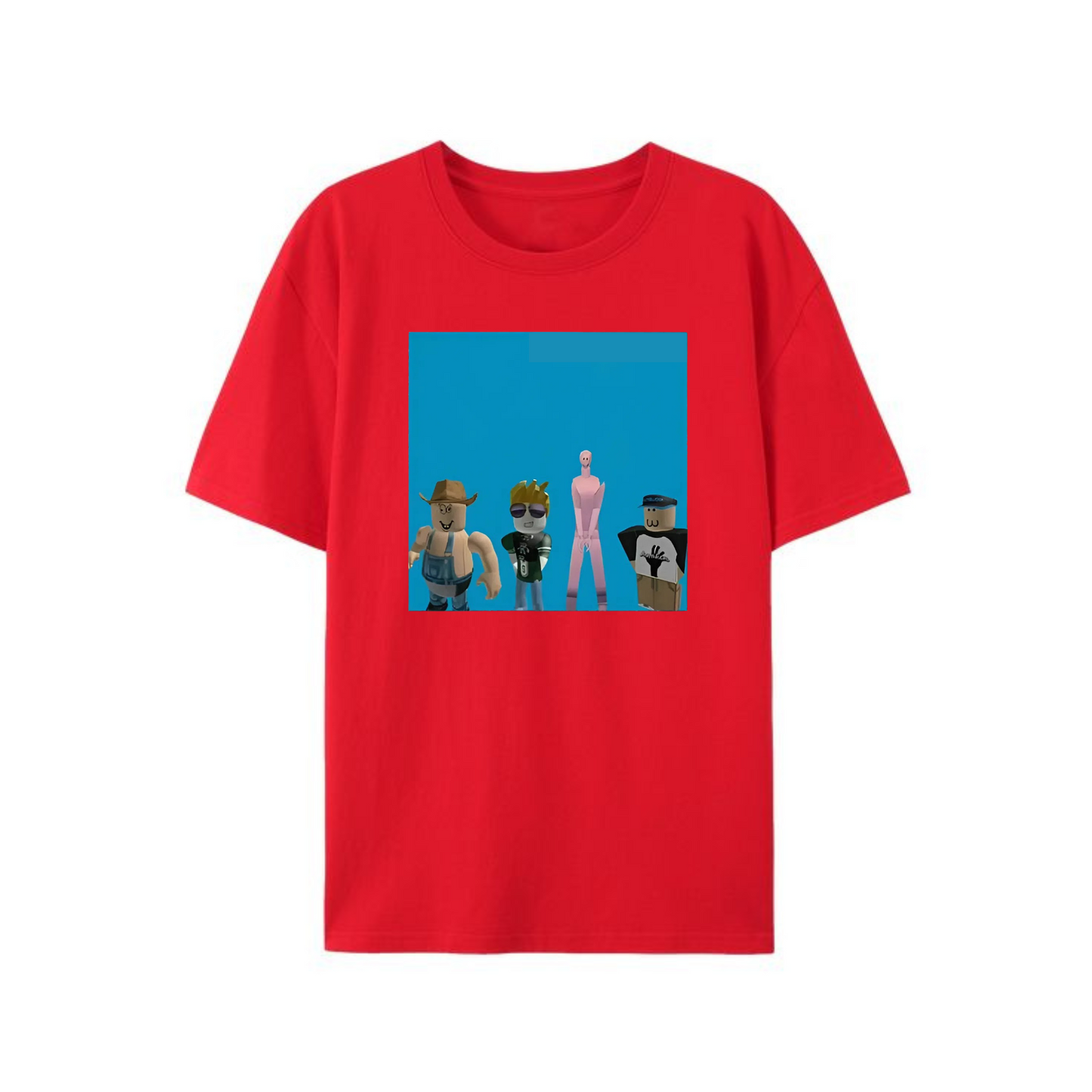 Funny Roblox T-Shirt – Fashion Cotton, Full Colors & Sizes, Unisex Gaming Graphic Tee