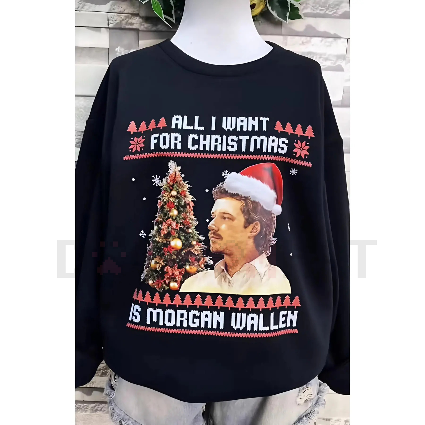 "All I Want for Christmas" Music Lover Gift sweatshirt