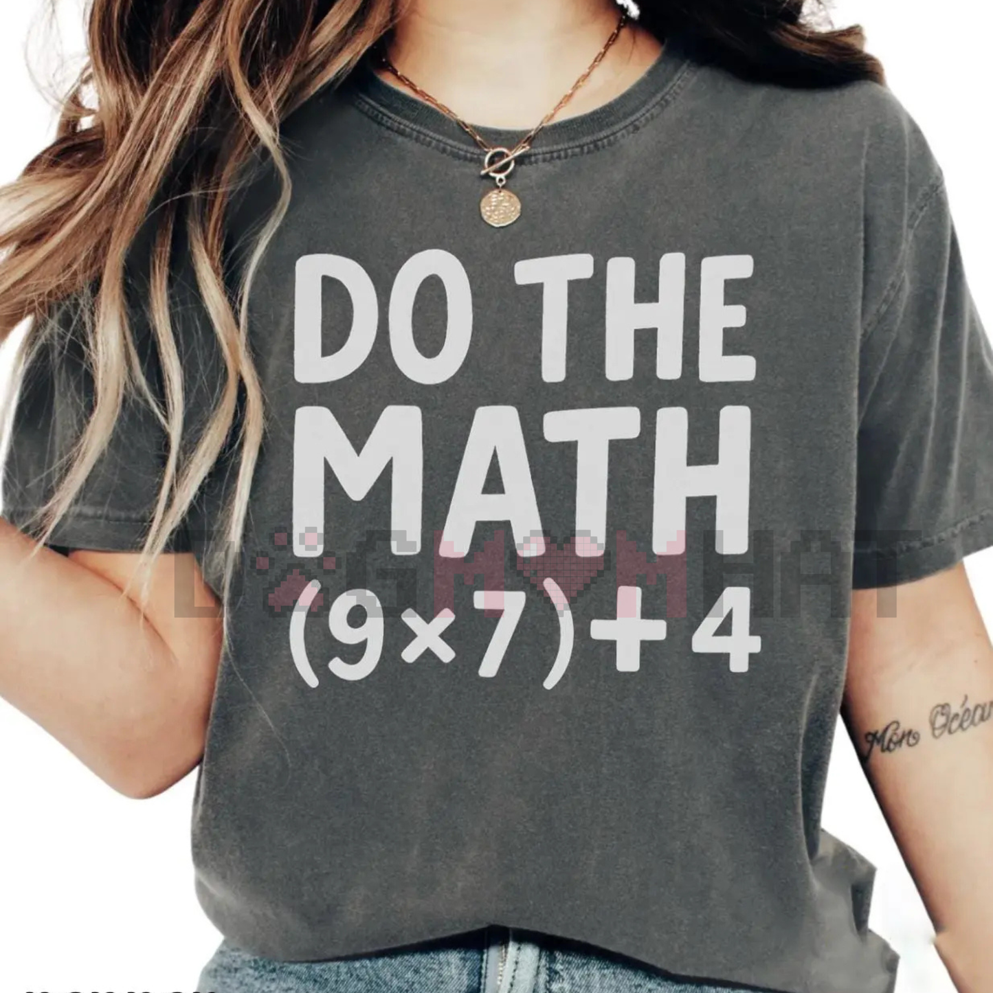 Funny Math Teacher Shirt – 67 Meme Comfort Colors T-Shirt, Math Meme Graphic Tee