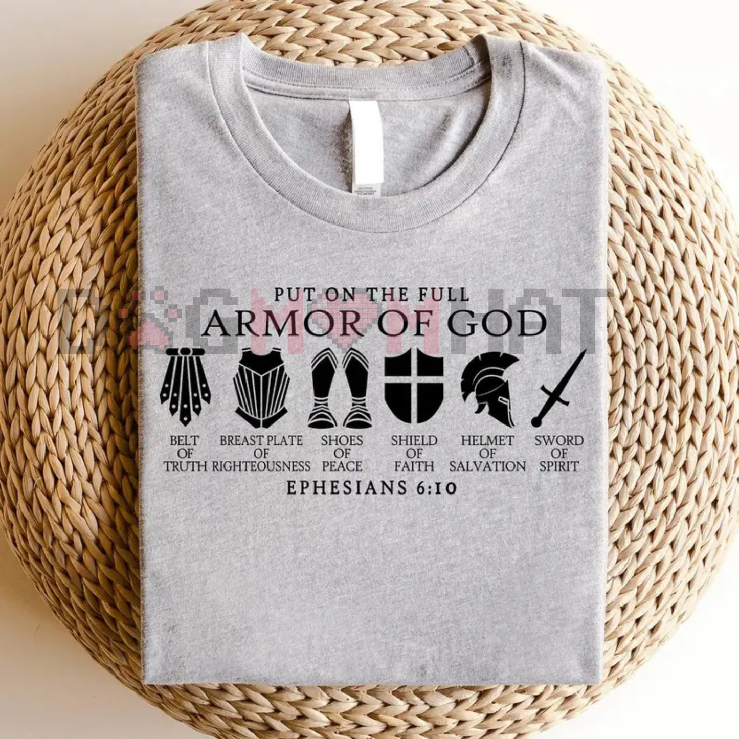 Christian Armor of God Shirt – Catholic Bible Verse Tee, Faith Based Sweatshirt