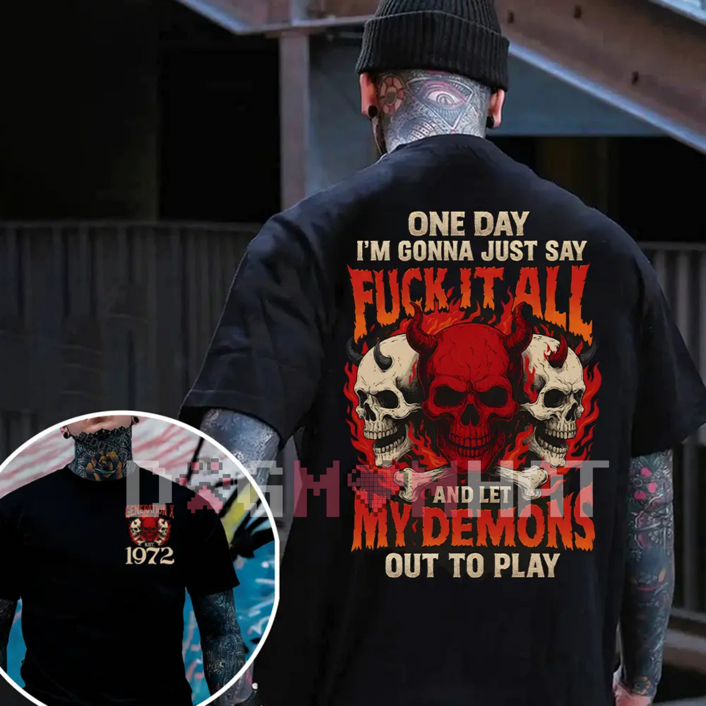 "One Day I'm Gonna Just Say F.I.A." T-Shirt – Gen X FAFO Tee