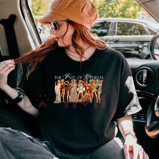 The Fate 0f 0phelia Shirt – Vintage Shakespeare Literary Graphic Tee