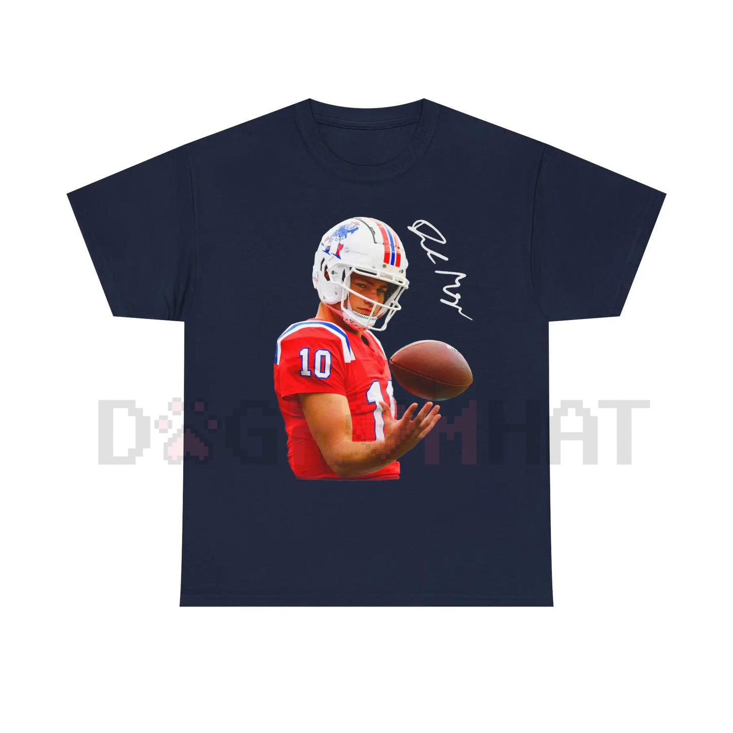Drake Maye Tee – Unisex Football Star Graphic T-Shirt