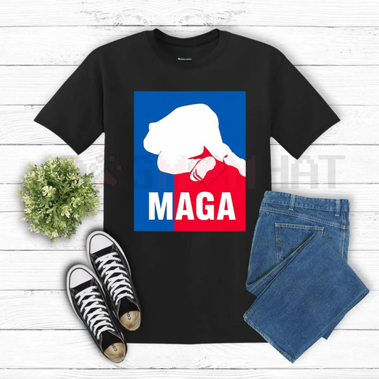 Funny MAGA Parody T-Shirt – "Make Tacos Great Again" Sarcastic Political Humor Tee