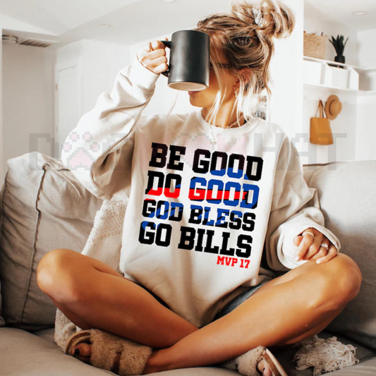 Josh Allen MVP 17 T-Shirt – Buffalo Bills Fan Gift, "It's Good To Be A Bills Fan" Football Sweatshirt, Unisex Apparel