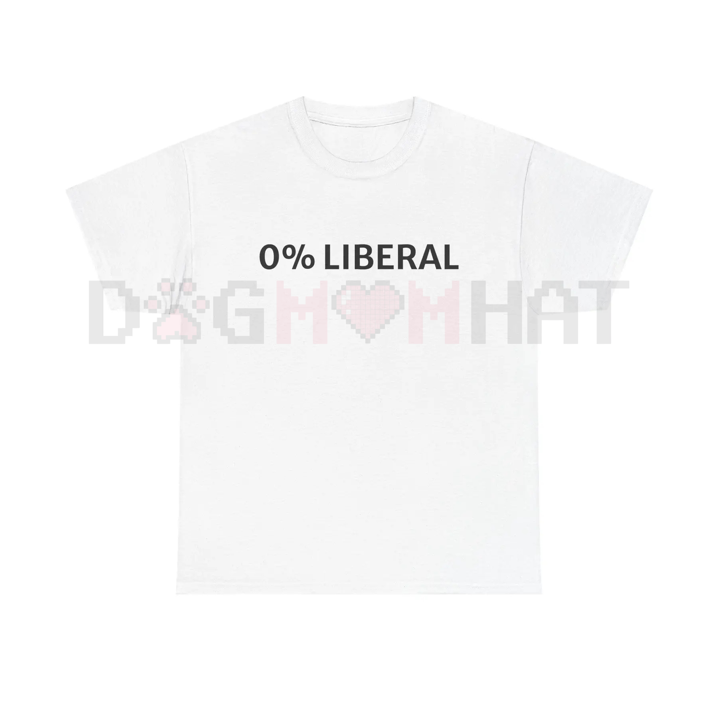 "0 Percent Lib" T-shirt – Funny Graphic Tee, Halloween Humor & Political Statement Gift Idea, Unisex Conservative Top