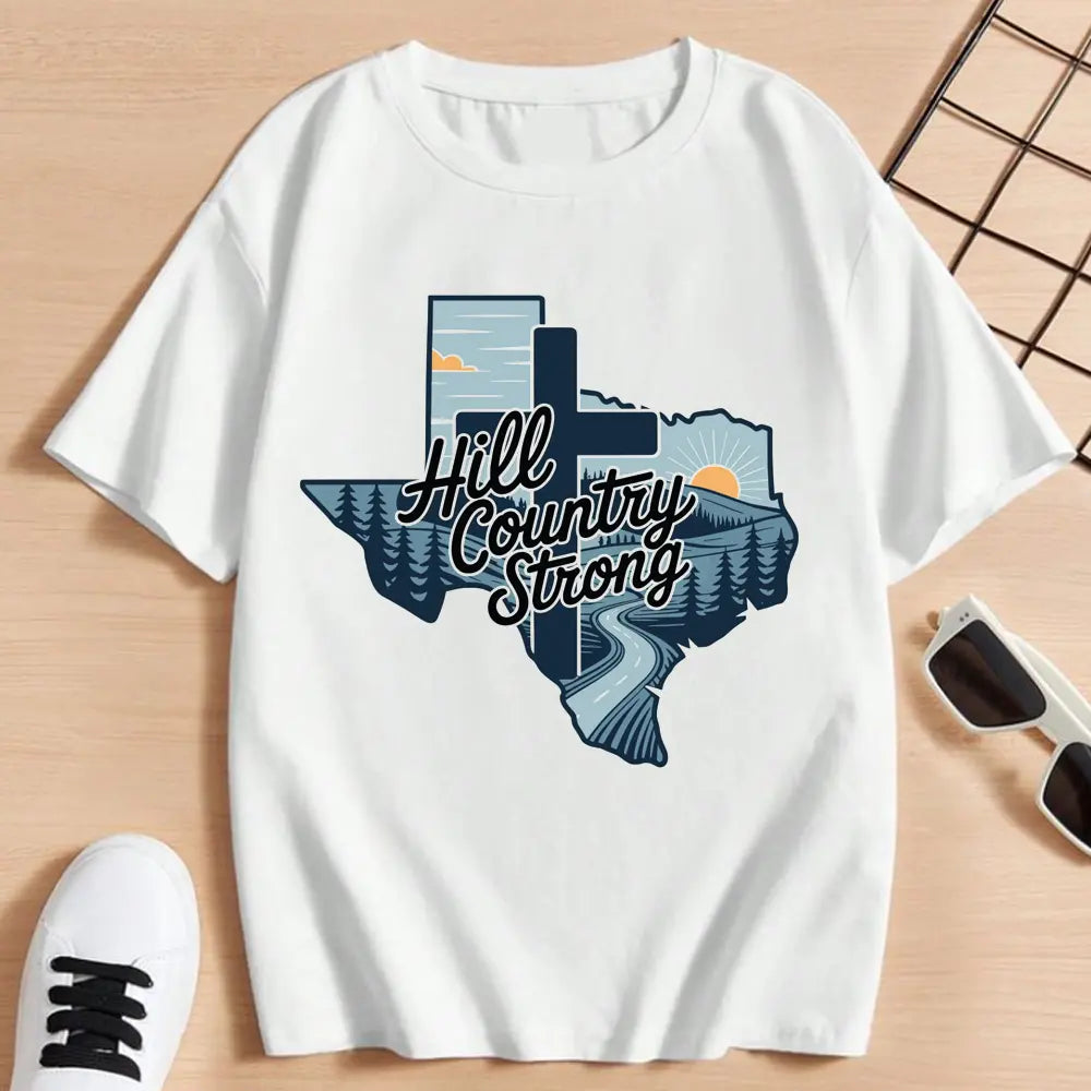 Texas Strong 2025 Shirt – Hill Country Flood Relief Tee, Resilient State Pride Design