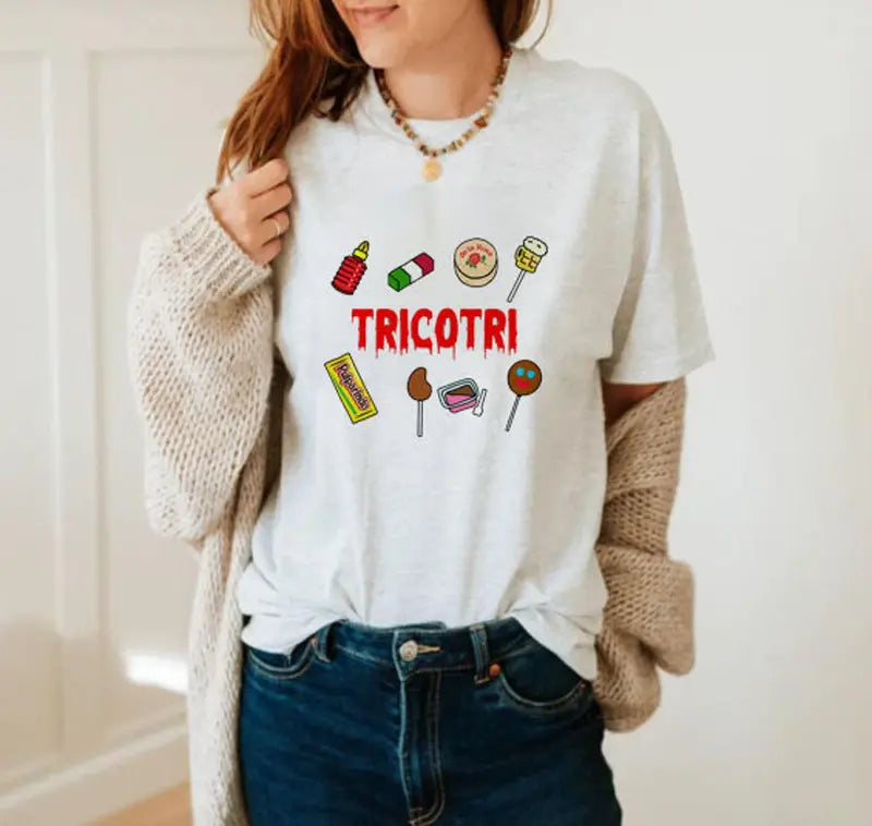 "Tricotri" T-Shirt - Cute Halloween Tee in Spanish | Trick or Treat Shirt