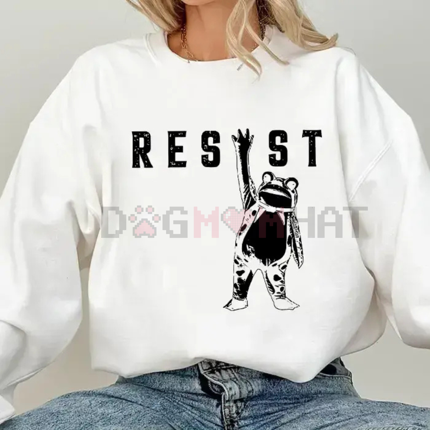 Resist Frog Protest T-Shirt – Activist Anti-ICE Tee, "Rage" Political Statement Shirt