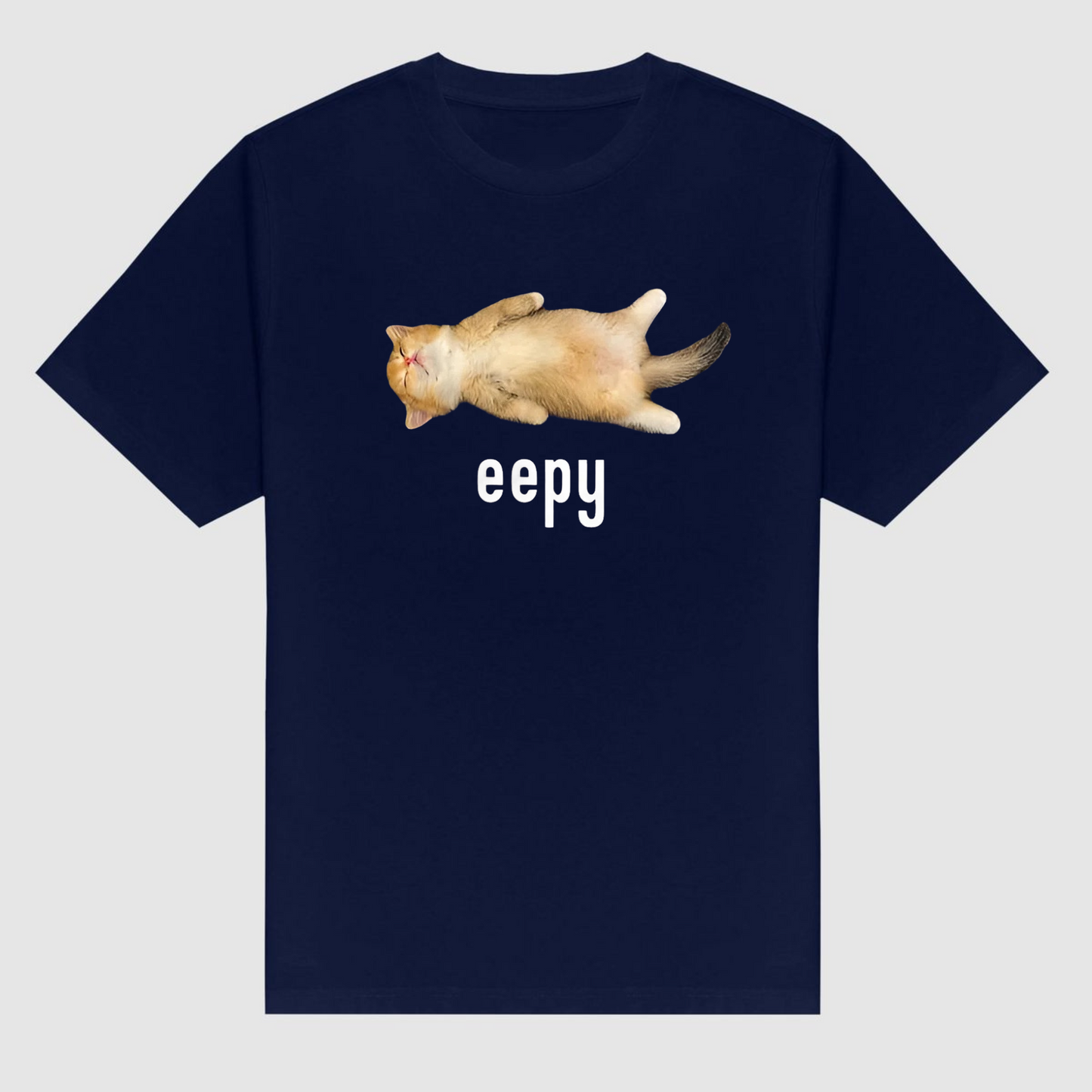 "Eepy Cat" T-Shirt - Silly Sleepy Cat Meme Tee