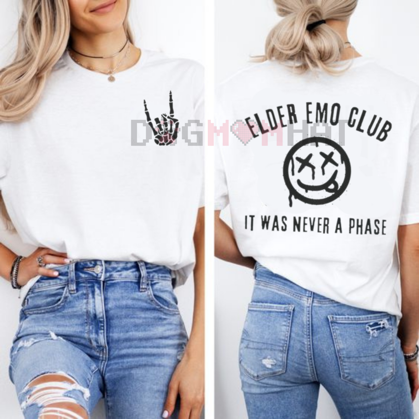 Elder Emo Shirt – "It Was Never a Phase" Emo T-Shirt