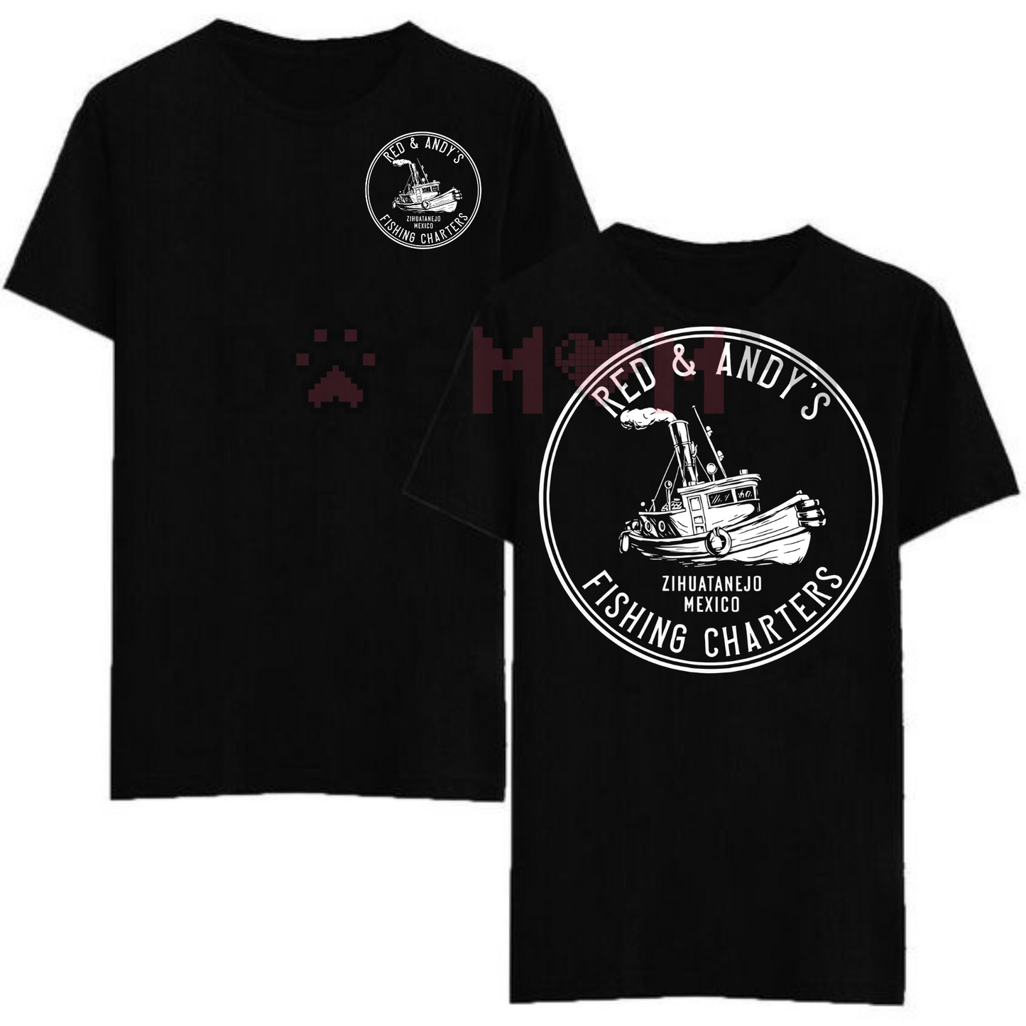 Andy & Red's Boat Repair T-Shirt – Shawshank Redemption Movie Graphic, Zihuatanejo Mexico Tee