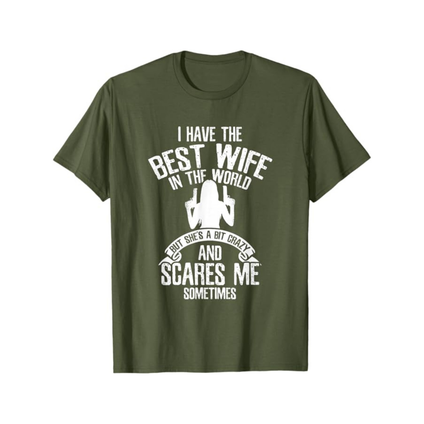 "I Have the Best Wife" Humor T-Shirt – Funny Husband Gift, Summer Casual Tee