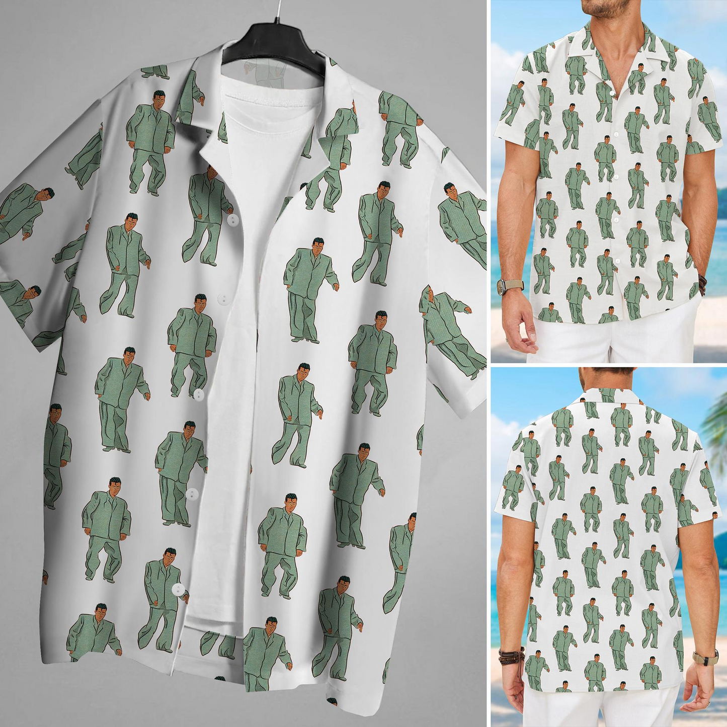 SHESHOW "Stop Making Sense" Hawaiian Shirt - Men's Concert Film Apparel