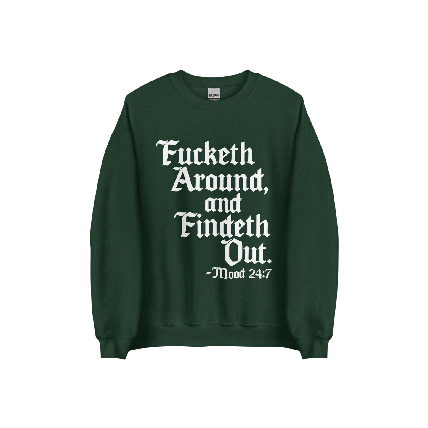 Medieval Meme Crewneck Sweatshirt - Funny Renaissance & History Top for Men & Women