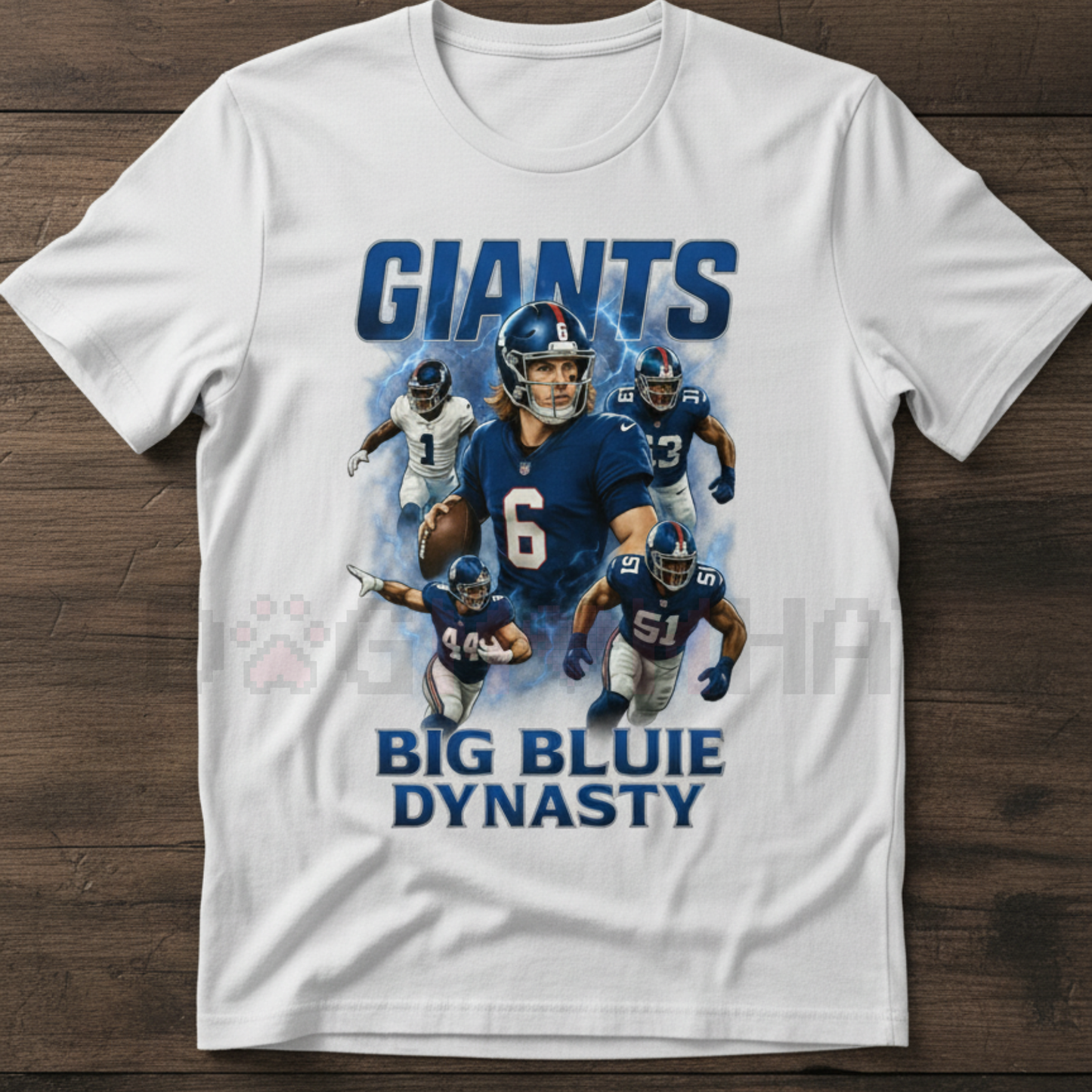 Giants "Future Is Now" T-Shirt – Dart, Nabers, Hyatt, Skattebo, Carter Core Five Tee
