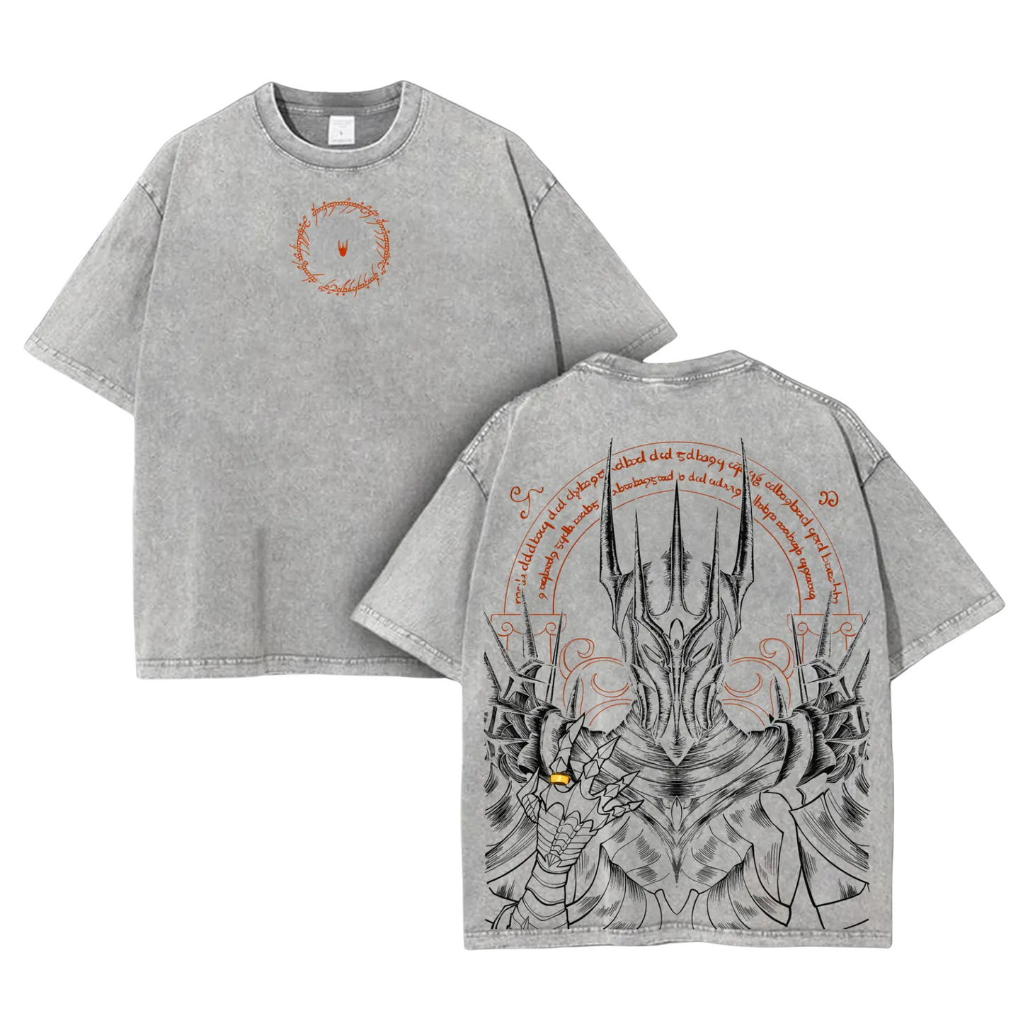 Lord Sauron Vintage T-Shirt – Retro Lord of the Rings Graphic Tee for Movie Fans & Streetwear Lovers