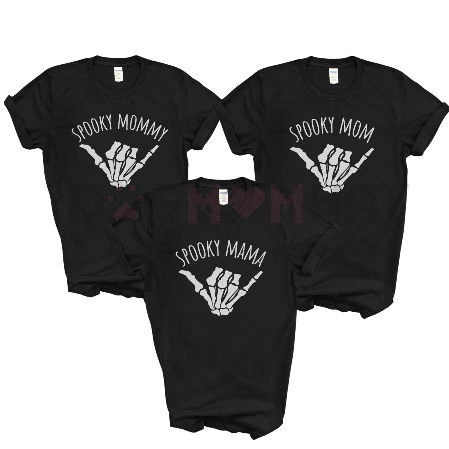 Spooky Halloween Matching Family Shirts – Coordinated Holiday Tees for Mom, Dad Fun Family Gift