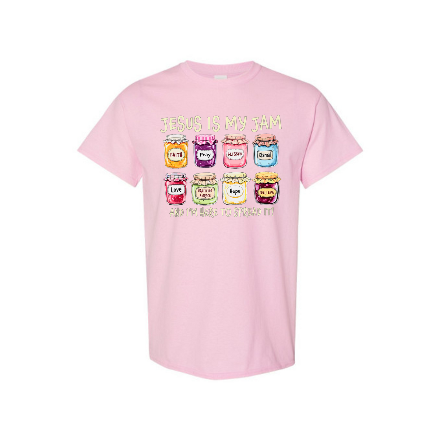 "Jesus Is My Jam" Christian T-Shirt – Unisex Casual Short Sleeve Tee