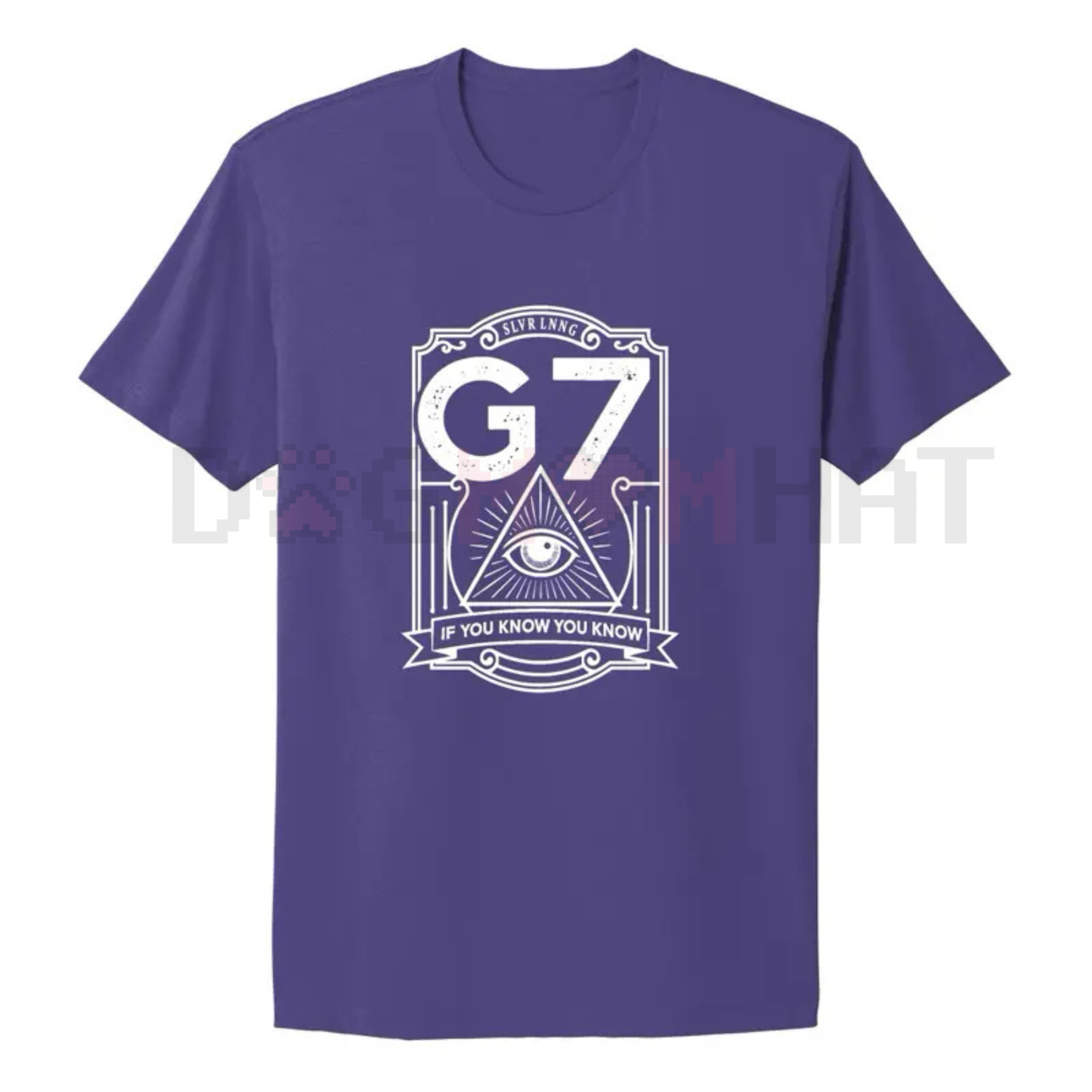 Conscious Design Group 7 T-Shirt – Unisex Clear Quartz Infused Cosmic Third-Eye Graphic Tee