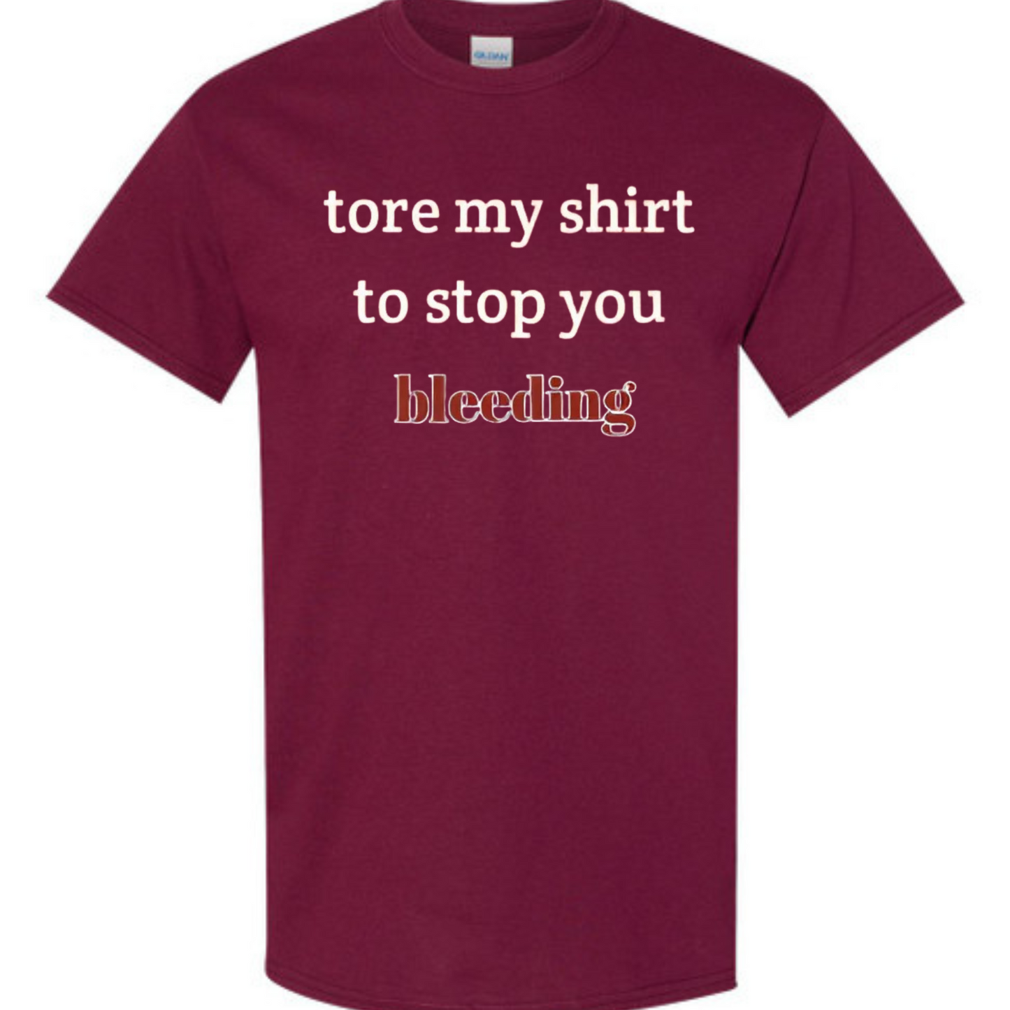"I Tore My Shirt For You" Humorous Valentine's Day T-Shirt - Sarcastic Gift Tee