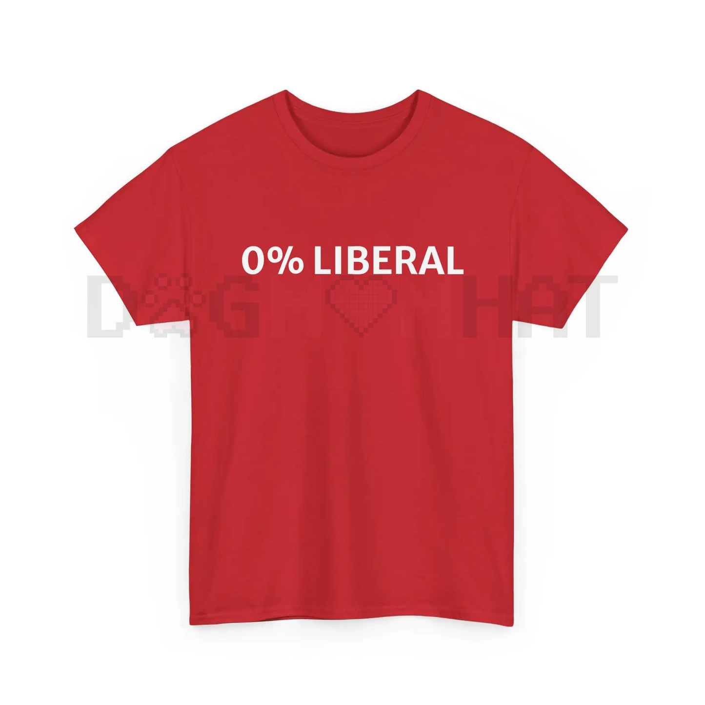 "0 Percent Lib" T-shirt – Funny Graphic Tee, Halloween Humor & Political Statement Gift Idea, Unisex Conservative Top