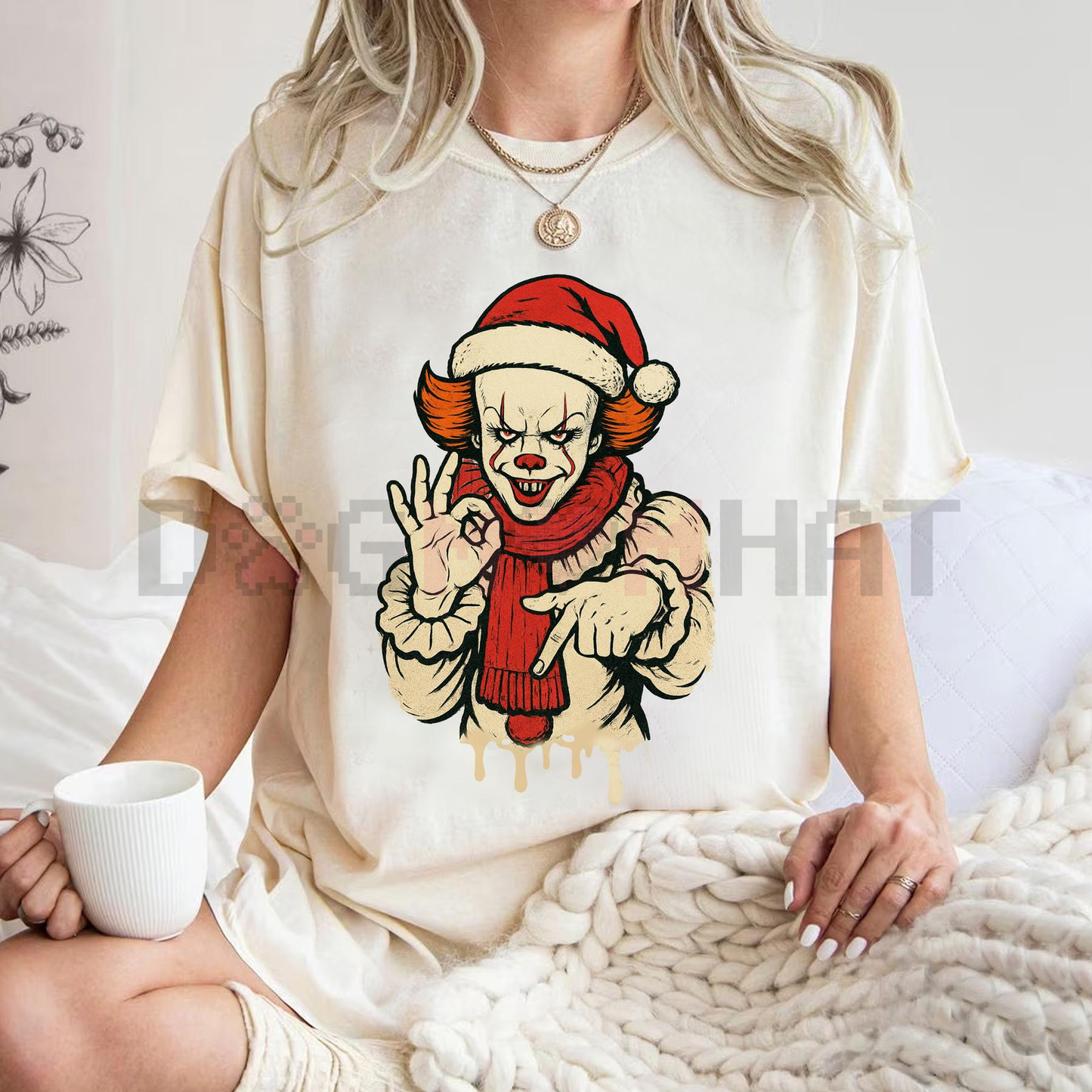 Christmas Six Seven T-Shirts – Funny Christmas 6 7 Hand Sign Tee, 67 Meme Shirt for Festive Season