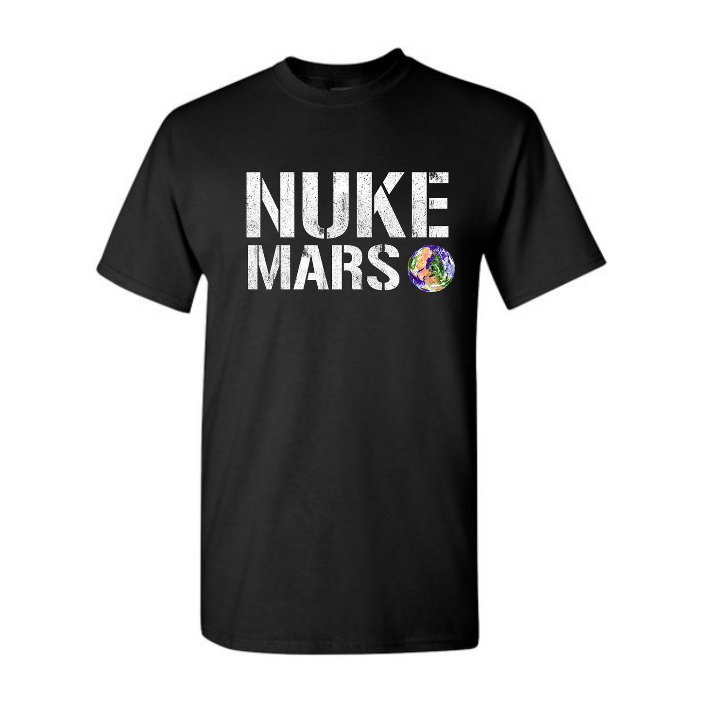 Nuke Mars T-Shirt – Elon Musk SpaceX Inspired Apparel, To The Stars Graphic Tee, Sci-Fi Space Exploration Shirt