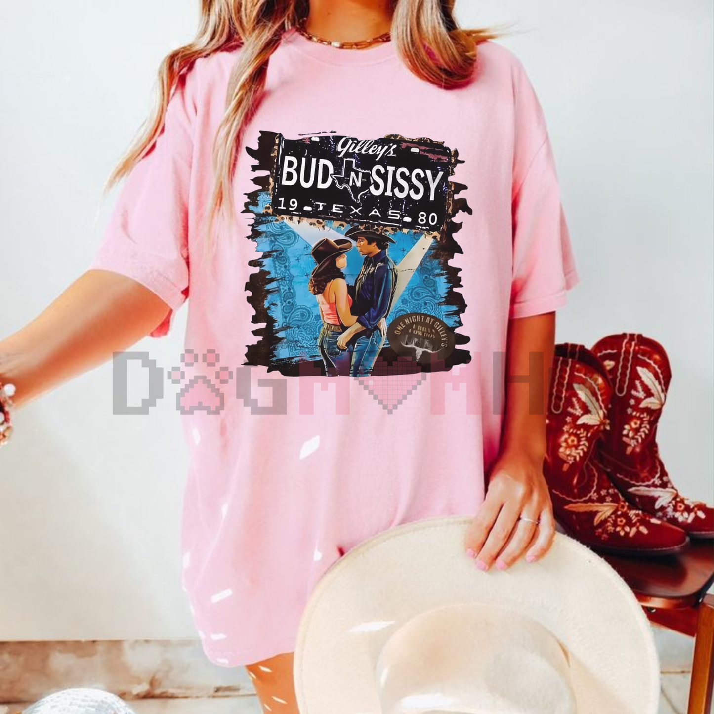 Bud And Sissy Gilley's Texas T-Shirt – Urban Cowboy Movie Shirt