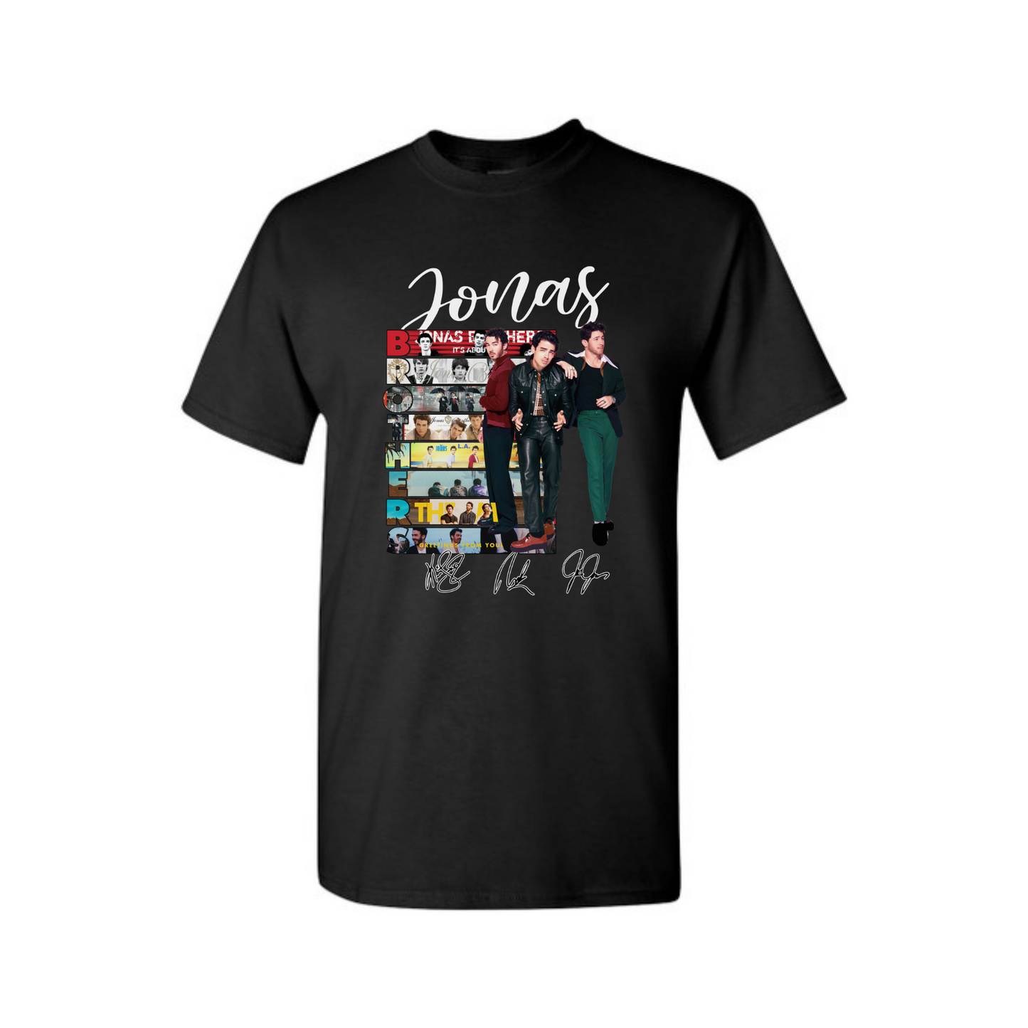 Jonas Brothers Fan T-Shirt - Nostalgic Music Band Tee