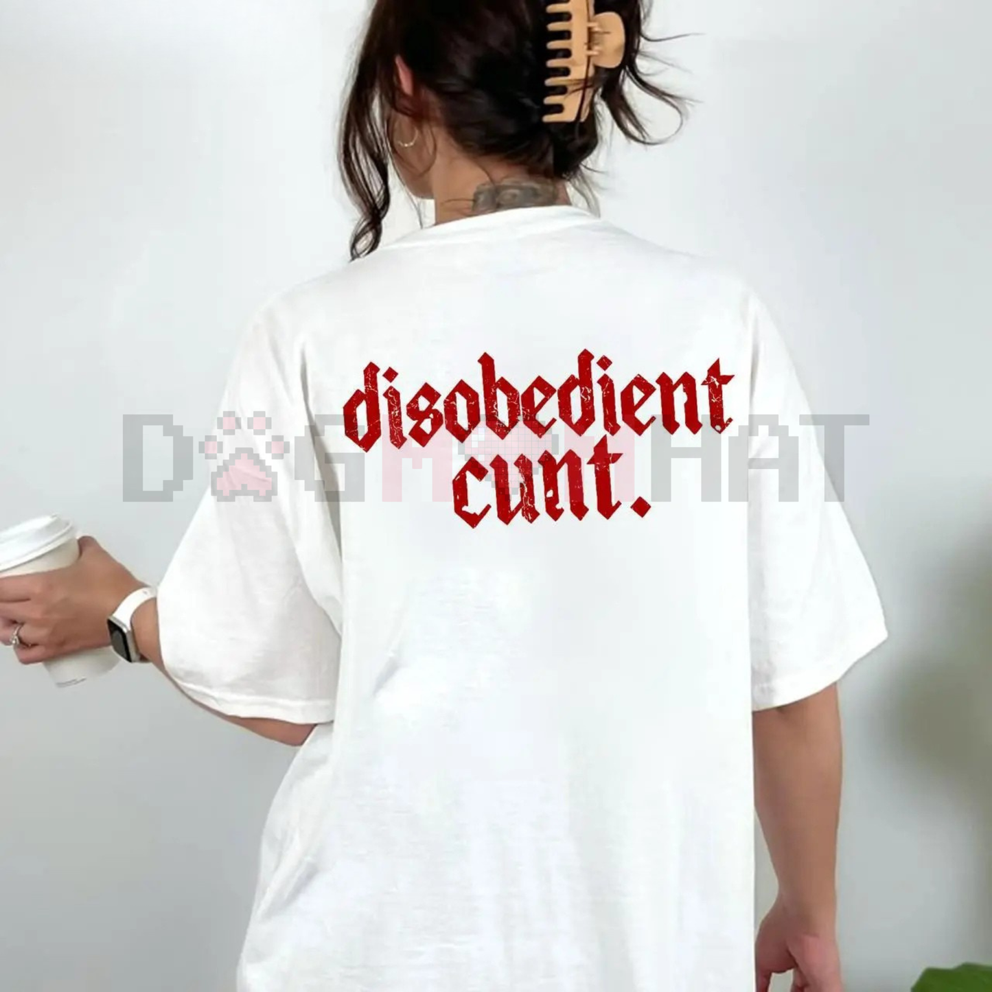 Disobedient Graphic T-Shirt – Funny Edgy Streetwear Tee