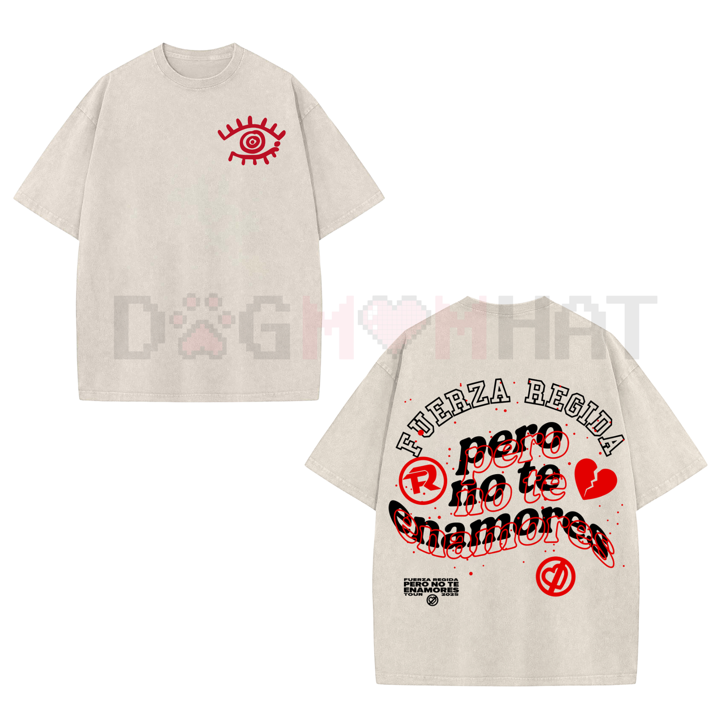 Vintage Fuerza Regida "Pero No Te Enamores" T-Shirt