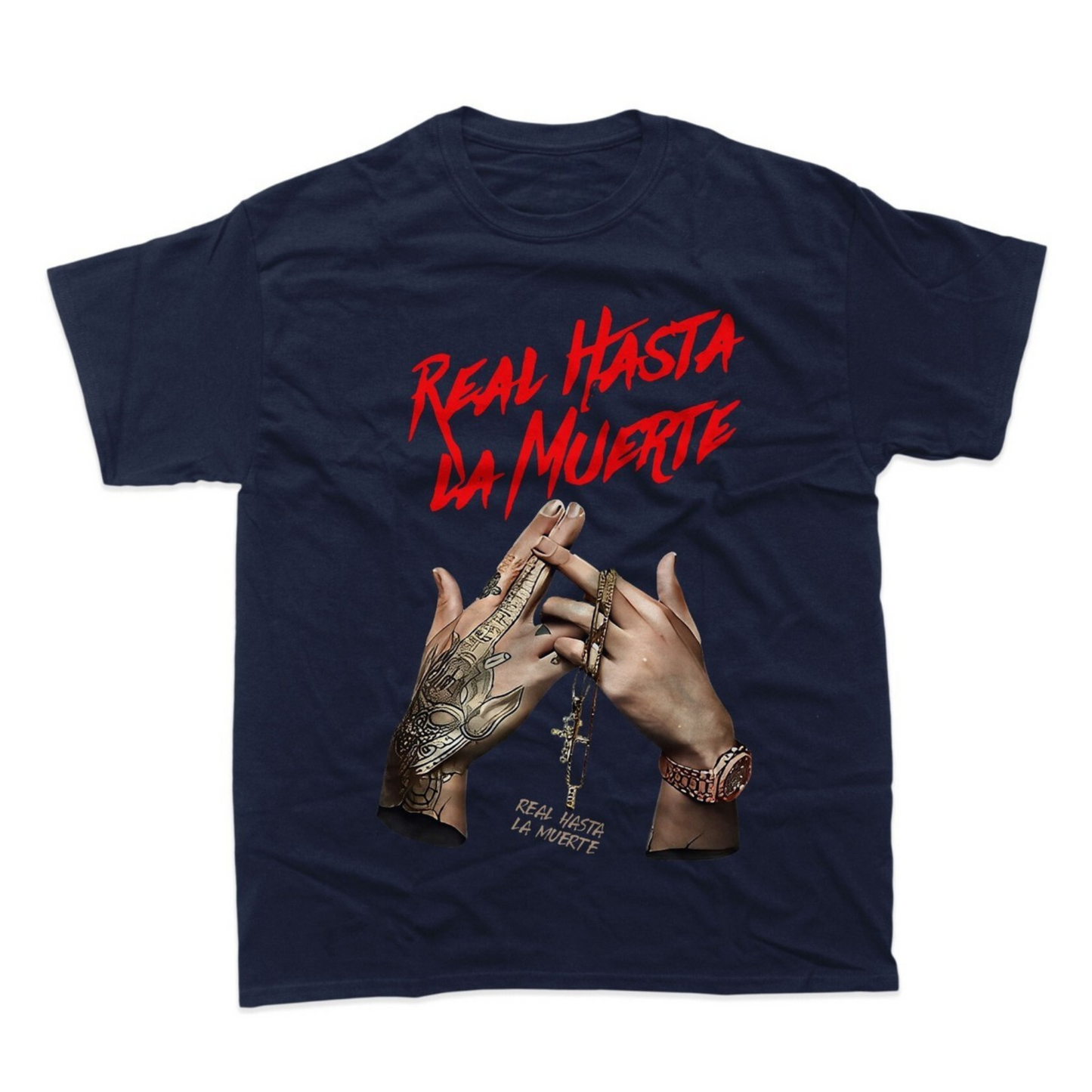 AA Real Hasta La Muerte Fan Shirt - Anuel AA Big Fan Graphic Streetwear Top