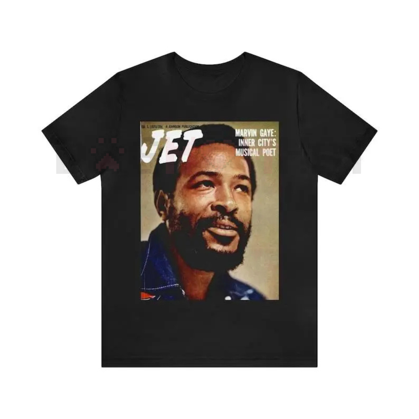 Marvin Gaye Abstract Paintings T-Shirt – Kenny Pickett Designs Cotton Casual Tee