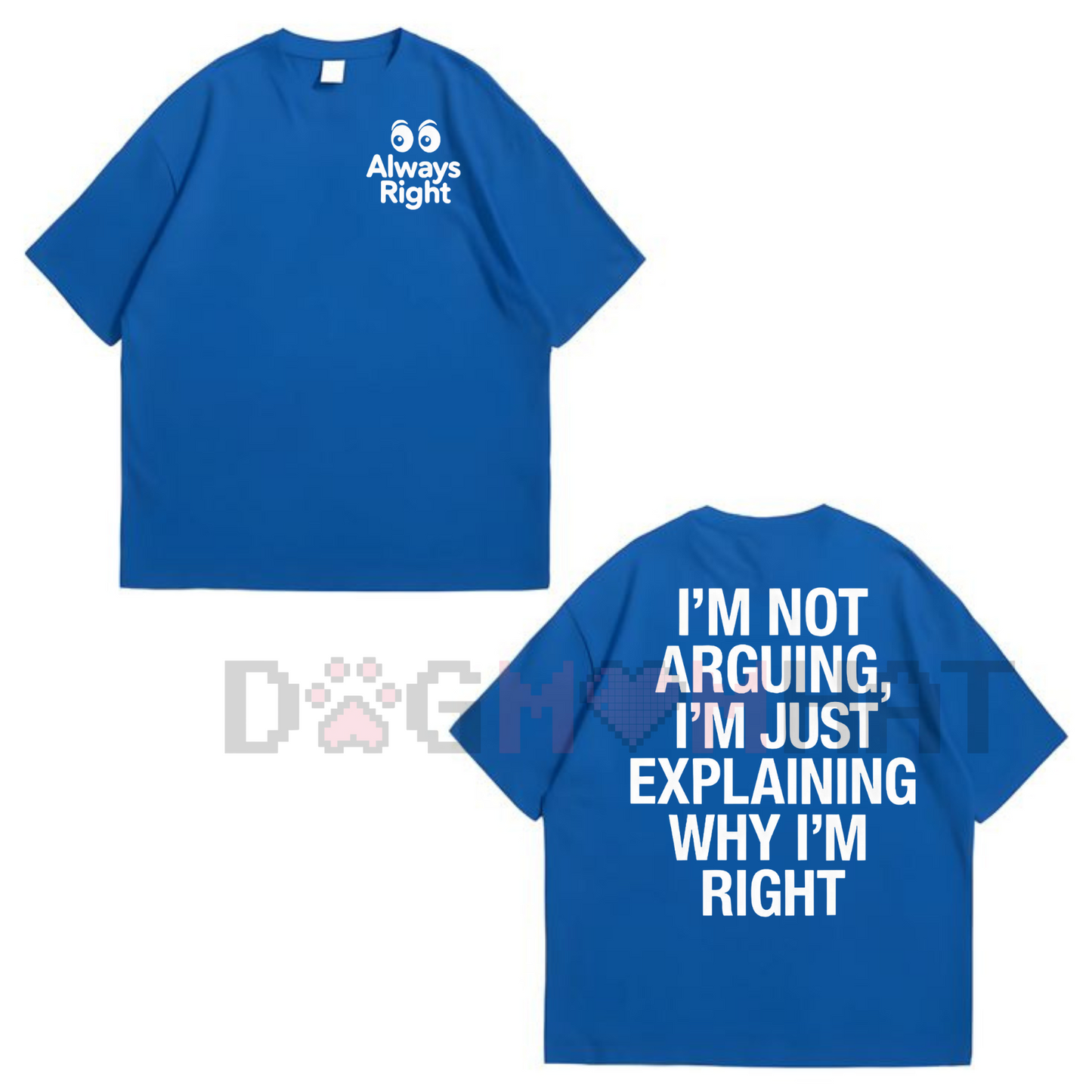 "I'm Not Arguing, I'm Explaining Why I'm Right" T-Shirt – Funny Quote Graphic Tee