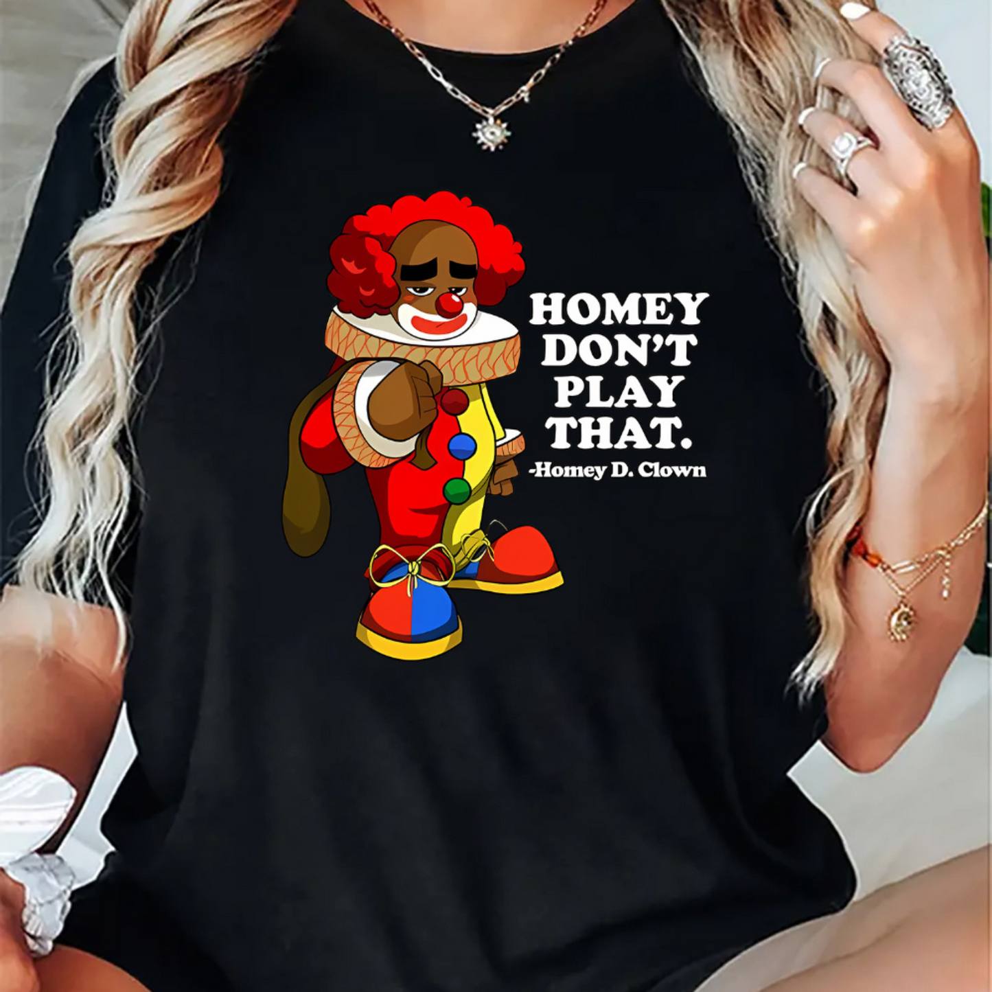 "Payeah Homey, Don't Play with That Joker" T-Shirt - Pop Culture Mashup Tee